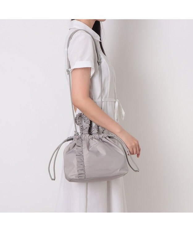 LANVIN en Bleu マイル マルチショルダーバッグ グレー