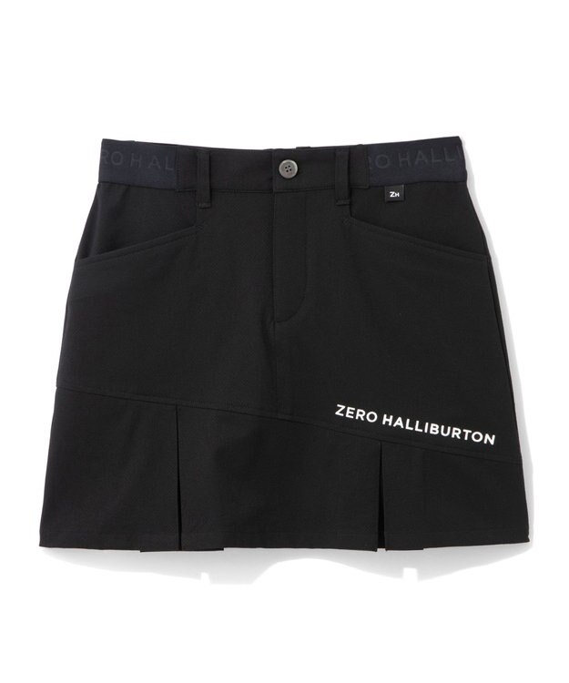 ZERO HALLIBURTON 【雑誌掲載】サマーシアサッカースカート 82839 W4S7b レディースゴルフ ブラック
