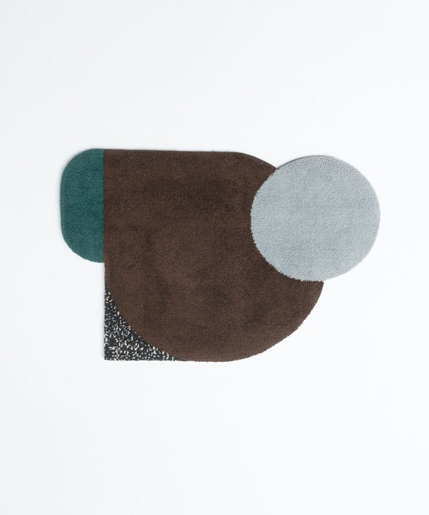 TRICOTE CIRCLE RUG / サークルラグ 87BROWN