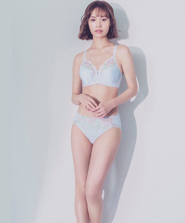 Wing Wing Lesiage 【5000シリーズ】 フルカップブラ 安定感のあるやさしいつけごこち PB5000 ウイング／ワコール サックス