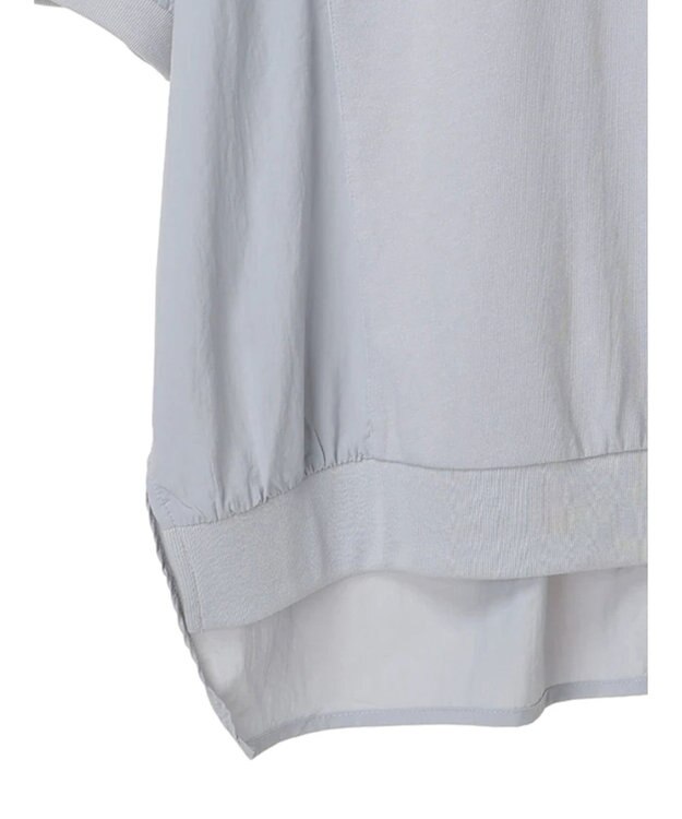 Green Parks ナイロンドッキングカットチュニック Gray