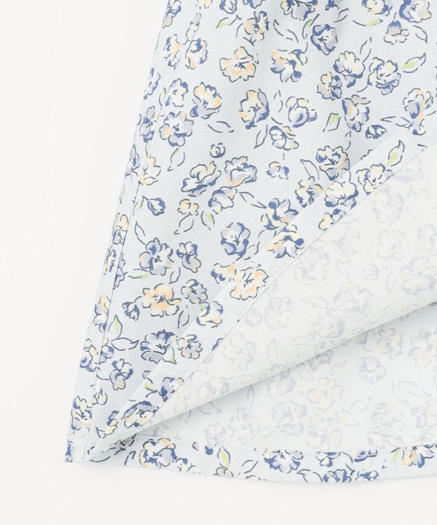 組曲 KIDS 【80-90㎝】サクラララ セットアップ サックスブルー系5