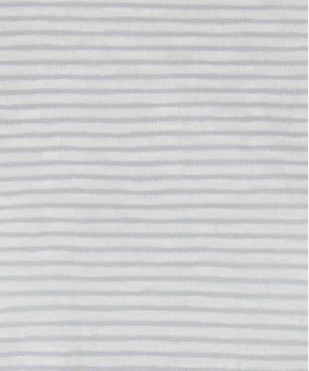 WEGO 【ANGIE VINTAGE】シアーボーダーバックオープントップス グレーボーダー