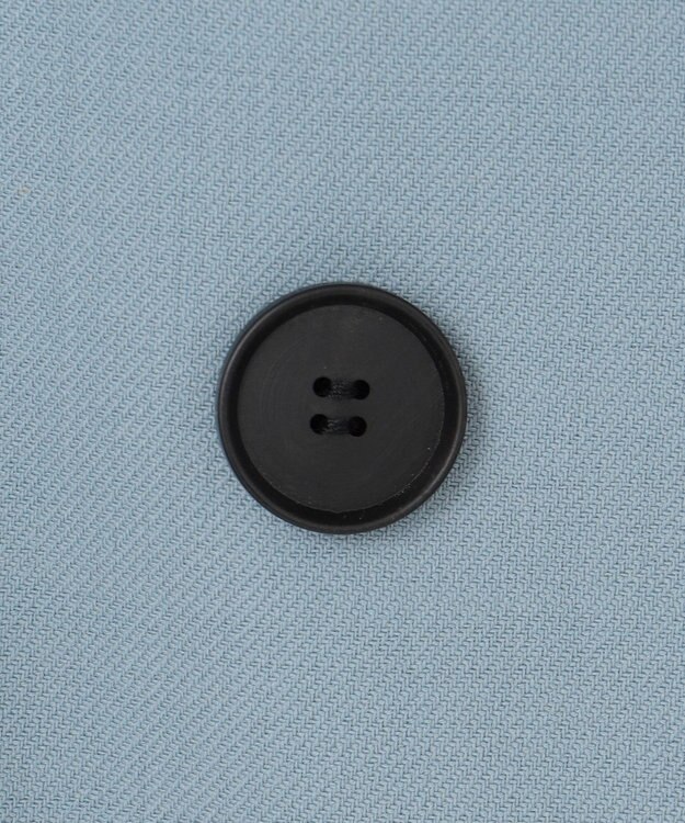 ICB L ウール2WAYストレッチ ダブルブレストジャケット ブルーシェイド系