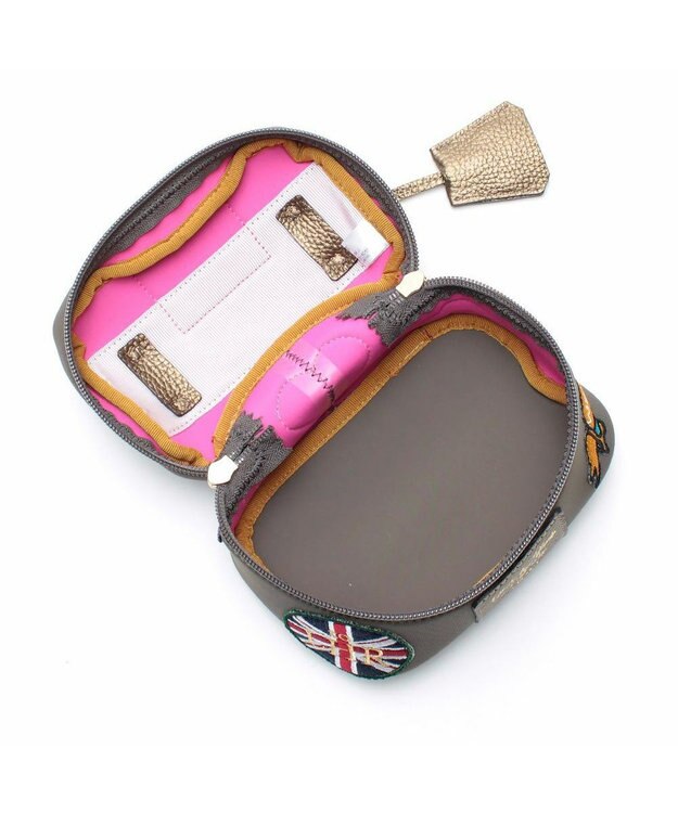 A.D.M.J. 【魔法の様に軽い】マジックライト/フラッグワッペンバニティバッグS ロド