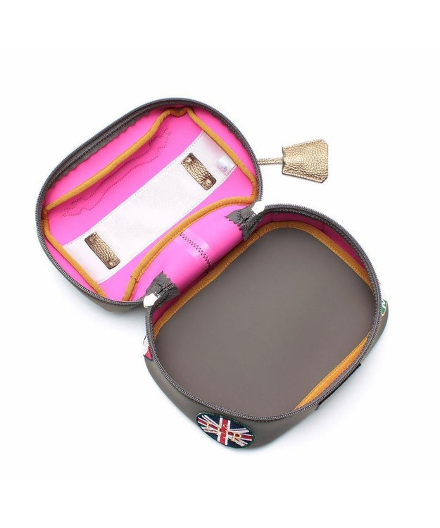 A.D.M.J. 【魔法の様に軽い】マジックライト/フラッグワッペンバニティバッグM ロド