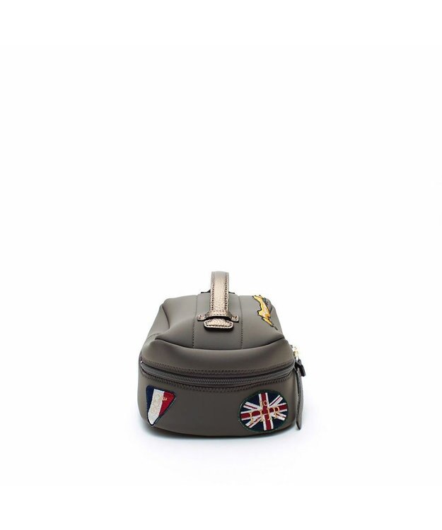 A.D.M.J. 【魔法の様に軽い】マジックライト/フラッグワッペンバニティバッグM ロド