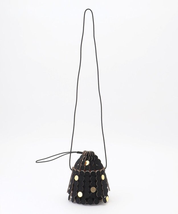 BEIGE， 【一部店舗限定】MARY AL TERNA / MOON メタルパーツショルダーバック Black