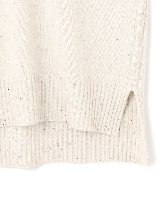 JOSEPH ツィードニット　ハイネックニット Ivory
