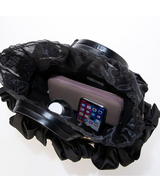 UNBILLION カカトゥ kakatoo / コサージュカゴバッグ GY