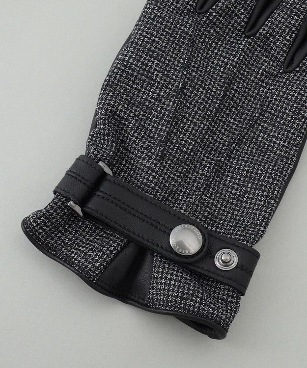 GOTAIRIKU 【スマホ対応】CANONICO×シープレザーコンビグローブ グレー系4