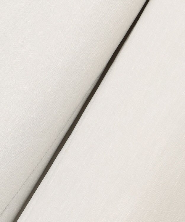 J.PRESS LADIES 【洗える】セルロースリネンストレッチ イージー パンツ ライトグレー系