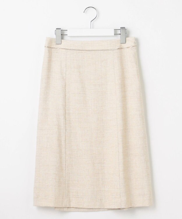 J.PRESS LADIES 【セットアップ対応】Light Tweed スカート ベージュMIX系6