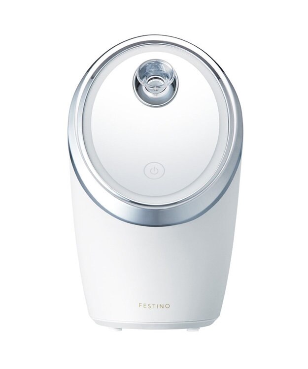 YAMATO テーブル＆キッチン 【フェスティノ】フェイシャルクレンジングナノスチーマー  ホワイト  SMHB-033-WH ホワイト