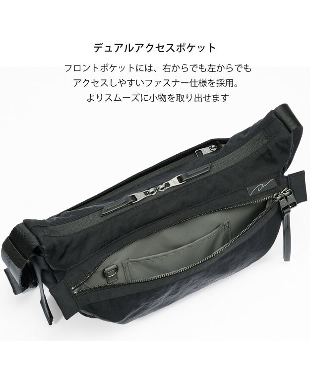 ACE BAGS & LUGGAGE W&.Day/Night キルッコ ショルダーバッグ 19143 ダブルアンドデイナイト ブラック