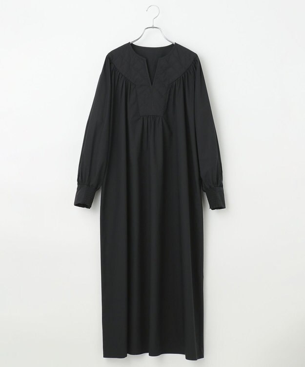 #Newans 【ANSWER for ほど甘トレンド】キルトカラーワンピース ブラック系