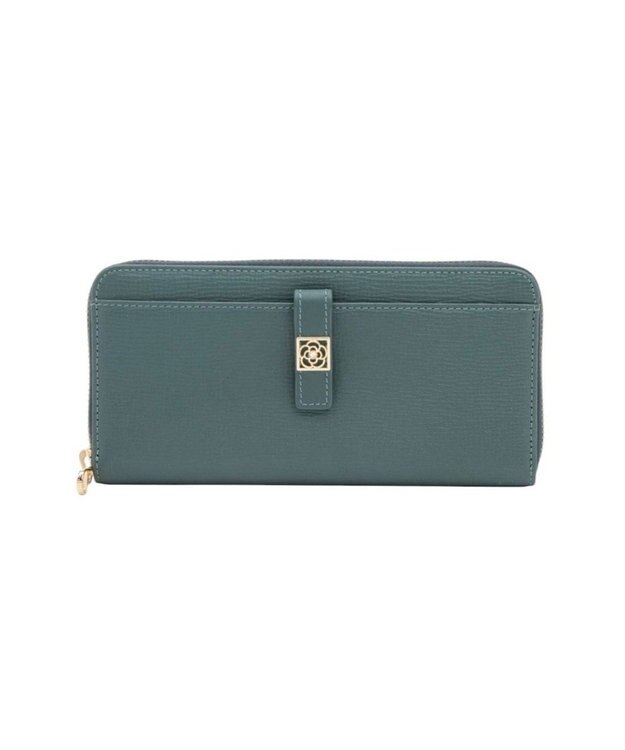 CLATHAS デフィ ラウンド長財布 グリーン