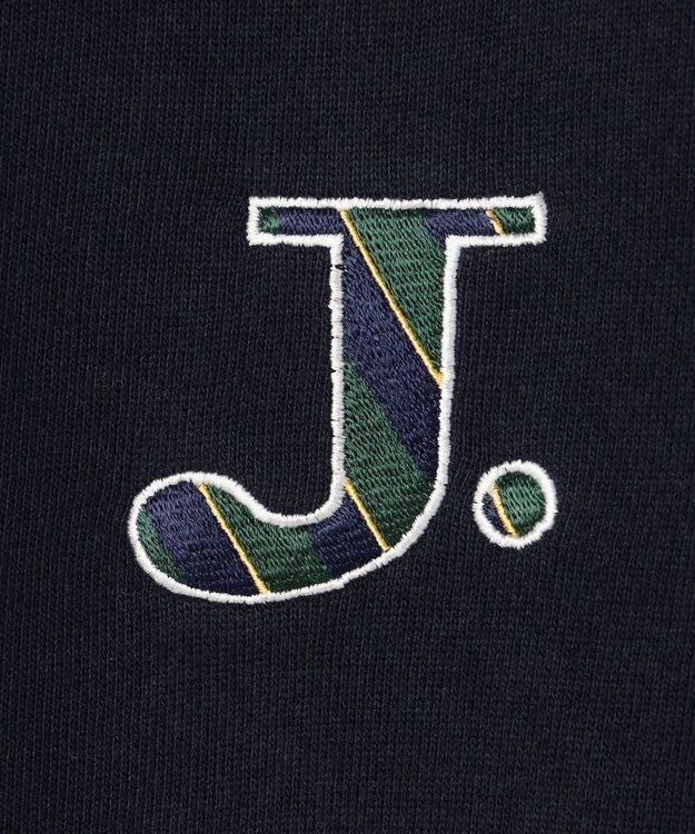 J.PRESS KIDS 【140-170cm】J. レジメンストライプ ロゴ トレーナー ネイビー系