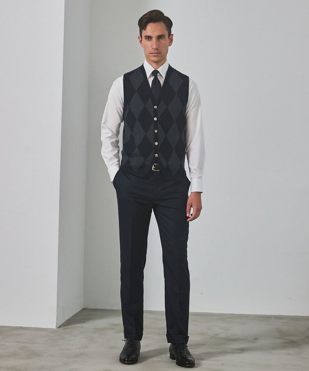 GOTAIRIKU セレモニー/お受験に最適【日本製】シルク ネクタイ_紺無地 ネイビー系