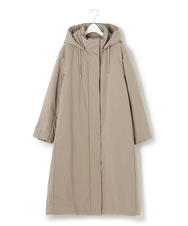 ICB L パディングロングコート アッシュカーキ系