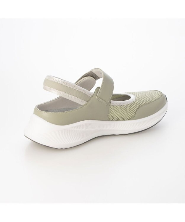 MODE ET JACOMO <D'ICI>バックベルトスポーツサンダル グリーン