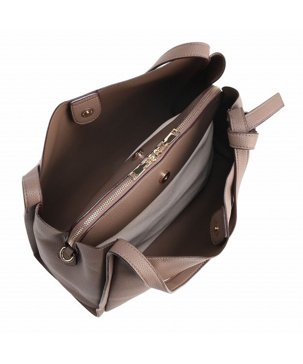 ACE BAGS & LUGGAGE JEWELNA by Jewelna Rose アオリトートバッグ A4 16285 ジュエルナローズ グレージュ