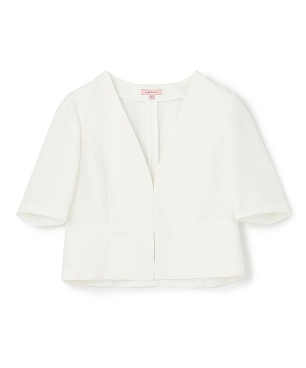 TOCCA BECOMING LADY ジャケット オフ系