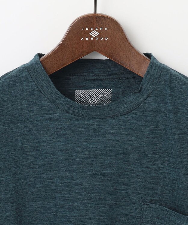 JOSEPH ABBOUD MOUNTAIN 【SPACE／UNISEX】オーガニックコットン ヴィンテージ　カラーTシャツ ダークグリーン系