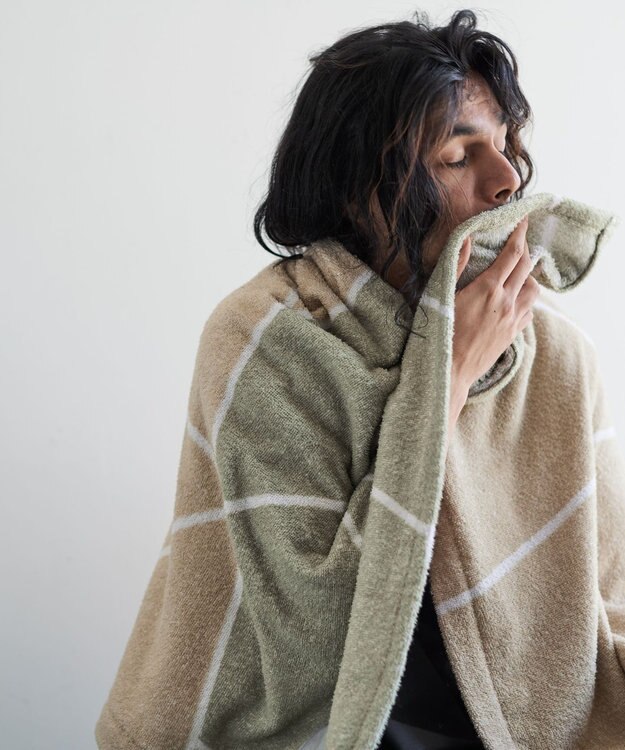 LOOM&SPOOL LBRパイルバスタオル トラペカーキ