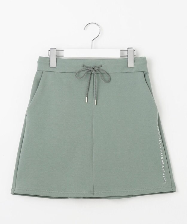 23区GOLF 【WOMEN】カノコダンボール スウェットスカート スモーキーグリーン系