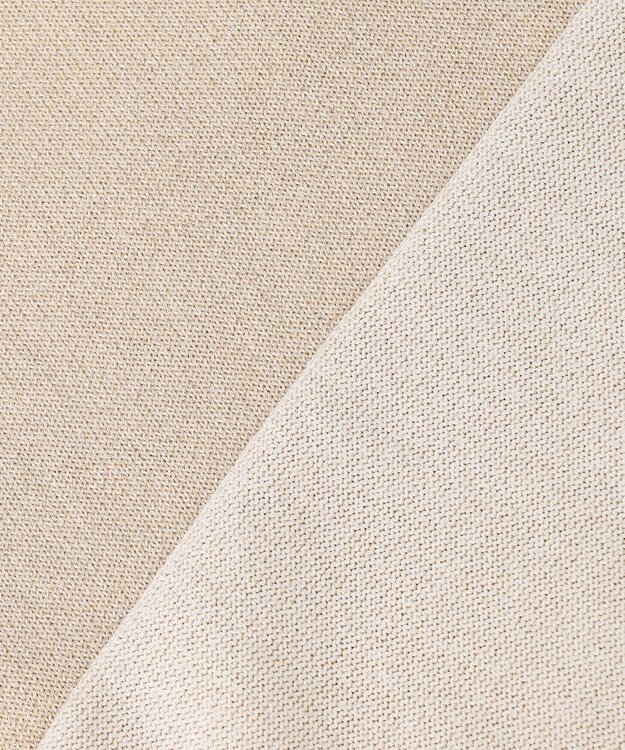 BEIGE， 【S-size】JUSSIEU / ラメ プルオーバーニット Gold