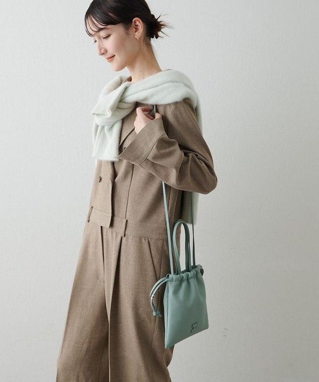 IACUCCI 【BEST SELLER】グラネッロ 2WAYTOTE  CERVO ミントグリーン