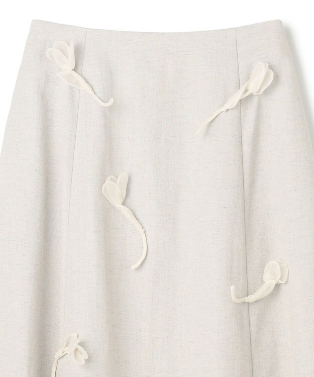 TOCCA TULIP FLUFF スカート ライトグレー系