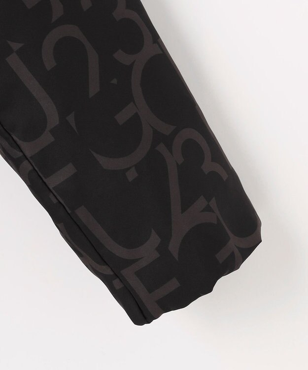 23区GOLF 【WOMEN】中綿ロゴグラフィックブルゾン ブラック系5