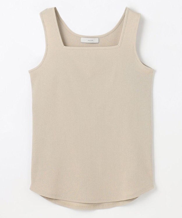 ANY L 【新色追加】スクエアタンクトップ ベージュ