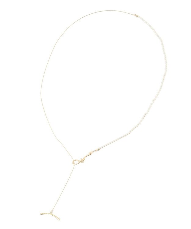 Green Parks ｅｖｅｒｙ　ｗａｌｋ．パールＹ字ネックレス