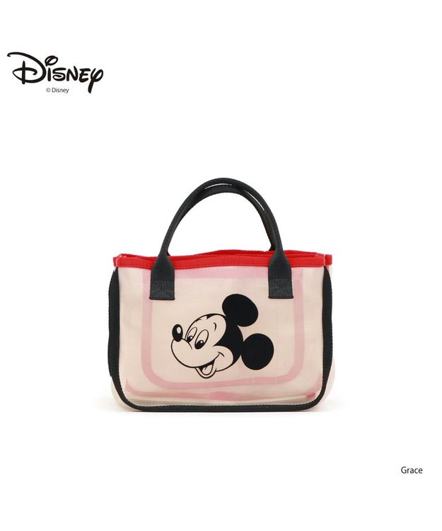 UNBILLION カシュカシュ cachecache / 【Disney】フェイスアートバッグインバッグ レッド