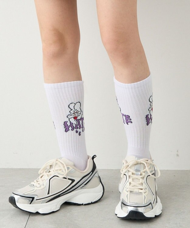 WEGO グラフィックデザインソックス（R） 柄3