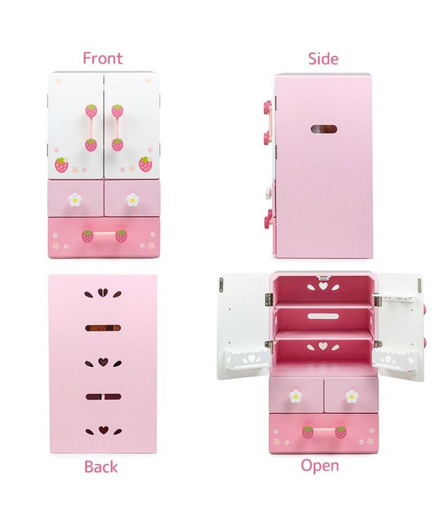 Mother garden マザーガーデン 野いちご キューティーデラックス 冷蔵庫 ピンク