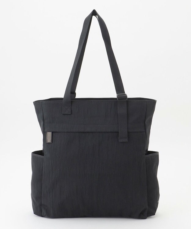 YUSHI RiVER - TOTEBAG トートバッグ  シワ加工 ブラック