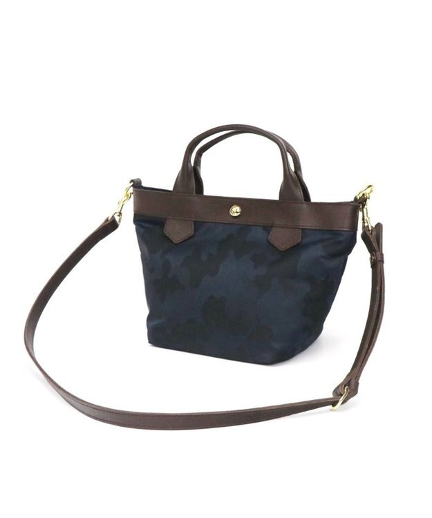 Regalo Felice 【2way / ショルダー付】ミニトート / REGALO NVC(ネイビー×ブラウン)