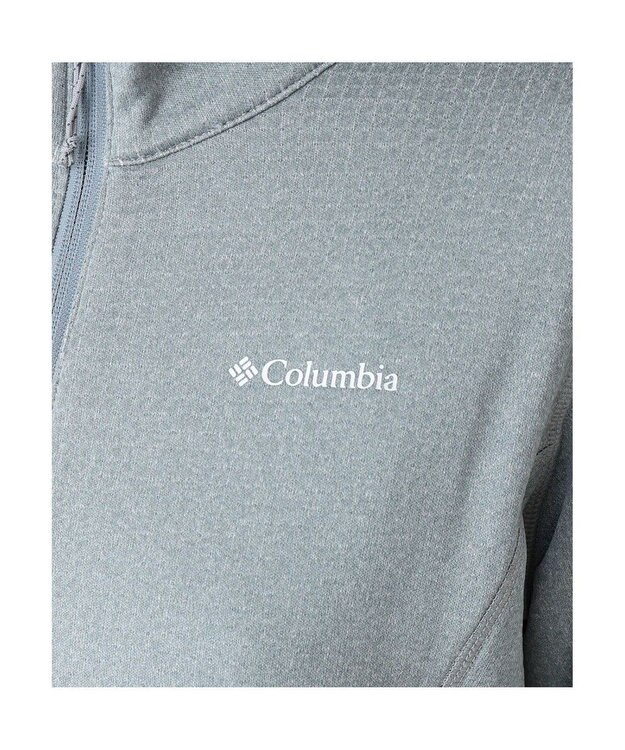 Columbia Columbia/ ウィメンズパークビューグリッドフリースフルジップ /コロンビア Cirrus Grey、 Heather