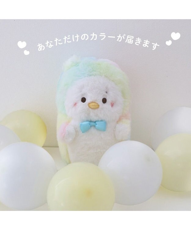 Mother garden らむね 虹のふわふわ マスコット 15.5cm -