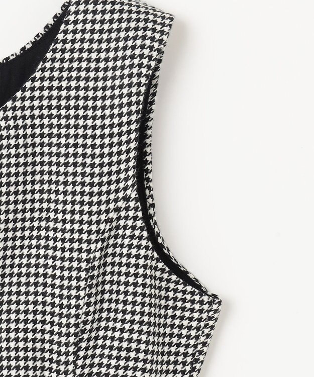 ANY KIDS モノトーン音符ジャンパースカート 千鳥