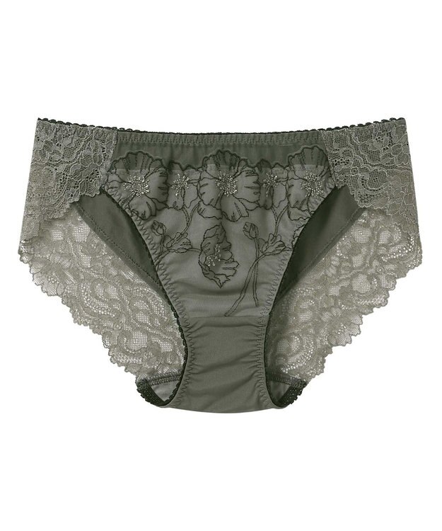 AMPHI ショーツ 【stylist 4U スタイリストフォーユー】 BYJ383とペア アウターにひびきにくい(裾) PYJ183 アンフィ／ワコール カラシ