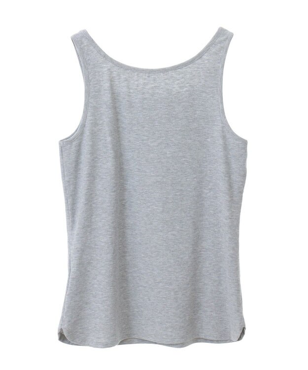 YECCA VECCA 2wayスクエアリブタンクトップ Ivory