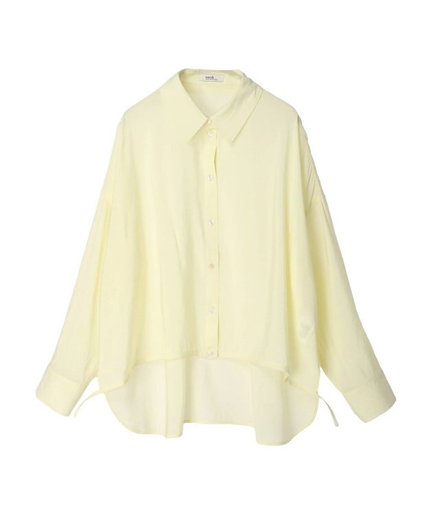 earth music&ecology ドロスト羽織シャツ Cream
