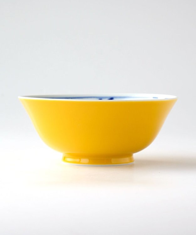 たち吉 【たち吉】おてがる丼黄地草文〈１個〉波佐見焼 イエロー