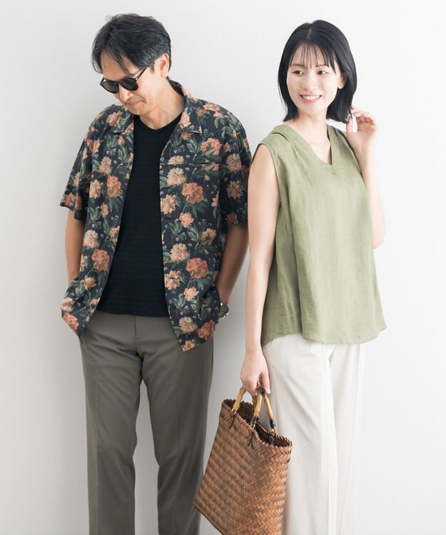 ONWARD Reuse Park 【23区】ブラウス春夏 グリーン