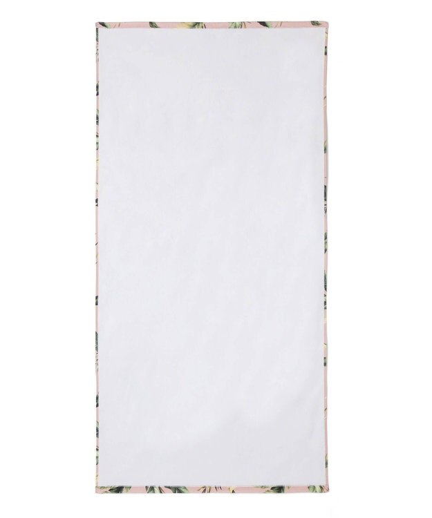 San-ai Resort（三愛水着楽園） Tropical Leaf　ビーチタオル【San-ai Resort（サンアイリゾート）】 ピンク